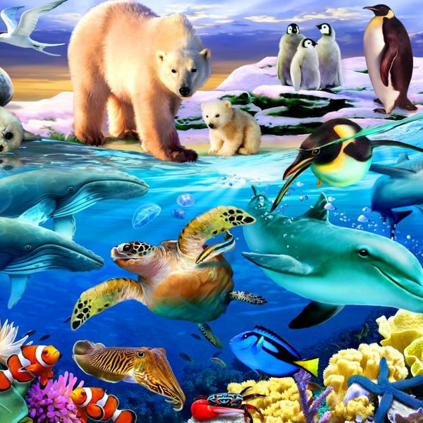 Bluebird Oceans of Life Jigsaw Puzzle (1000 Pieces)