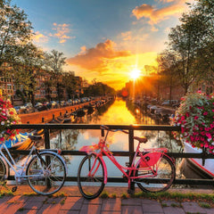 Ravensburger Bicycles of Amsterdam Jigsaw Puzzle (1000 Pieces)