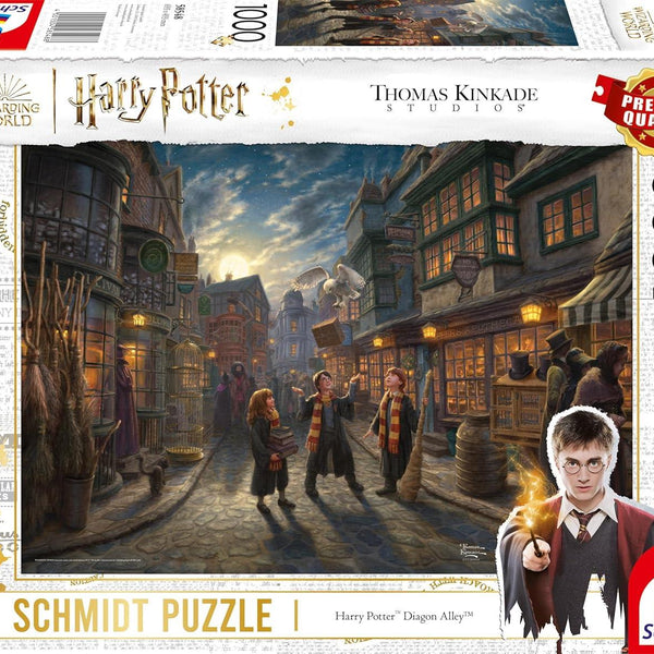 Schmidt Harry Potter: Diagon Alley Jigsaw Puzzle (1000 Pieces)