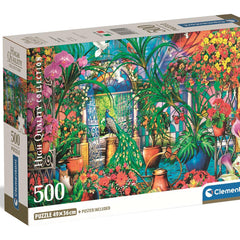 Clementoni The Greenhouse Caretakers Jigsaw Puzzle (500 Pieces)