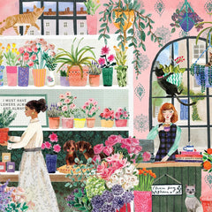 Falcon DeluxE The Flower Studio Jigsaw Puzzle Jigsaw Puzzle (1000 Pieces)