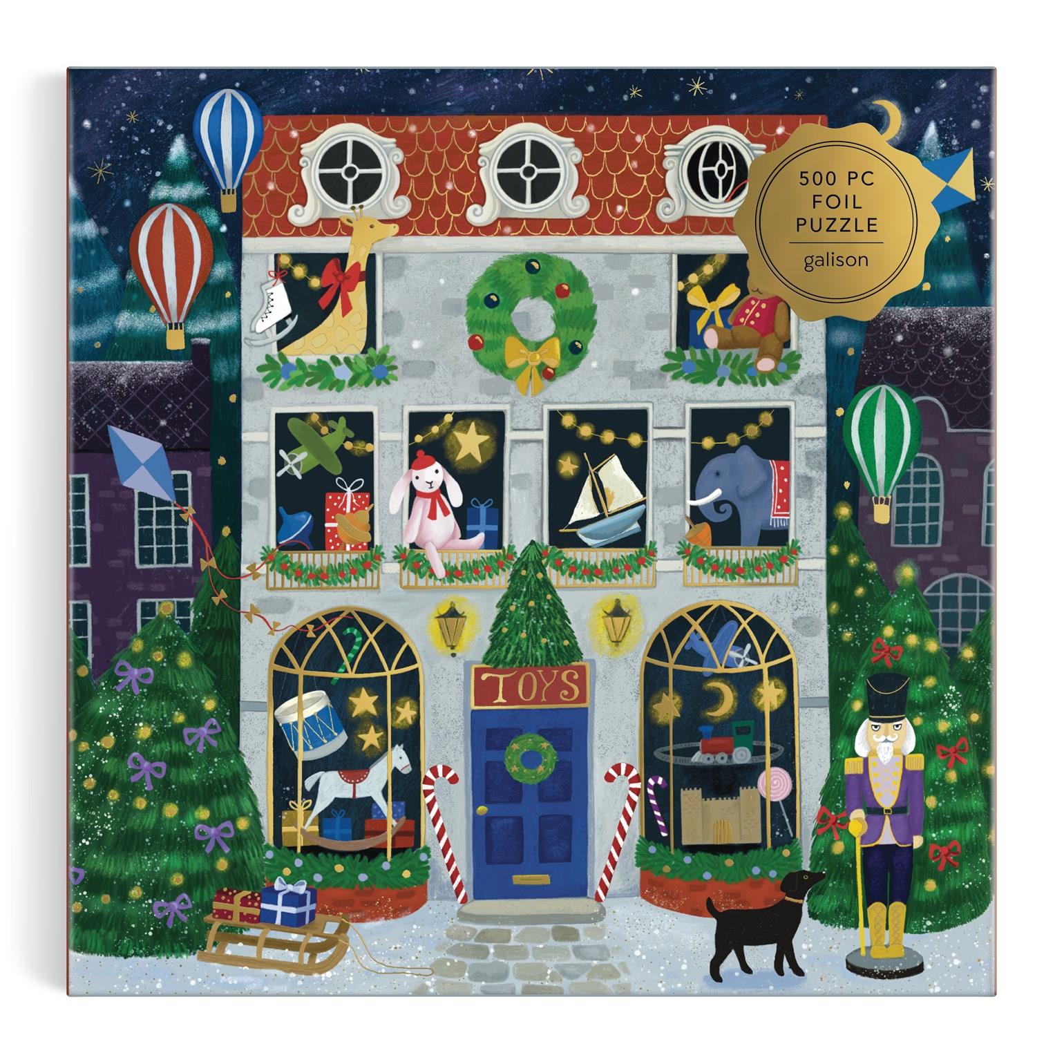 Galison Twilight Toy Shop Foil Jigsaw Puzzle (500 Pieces)