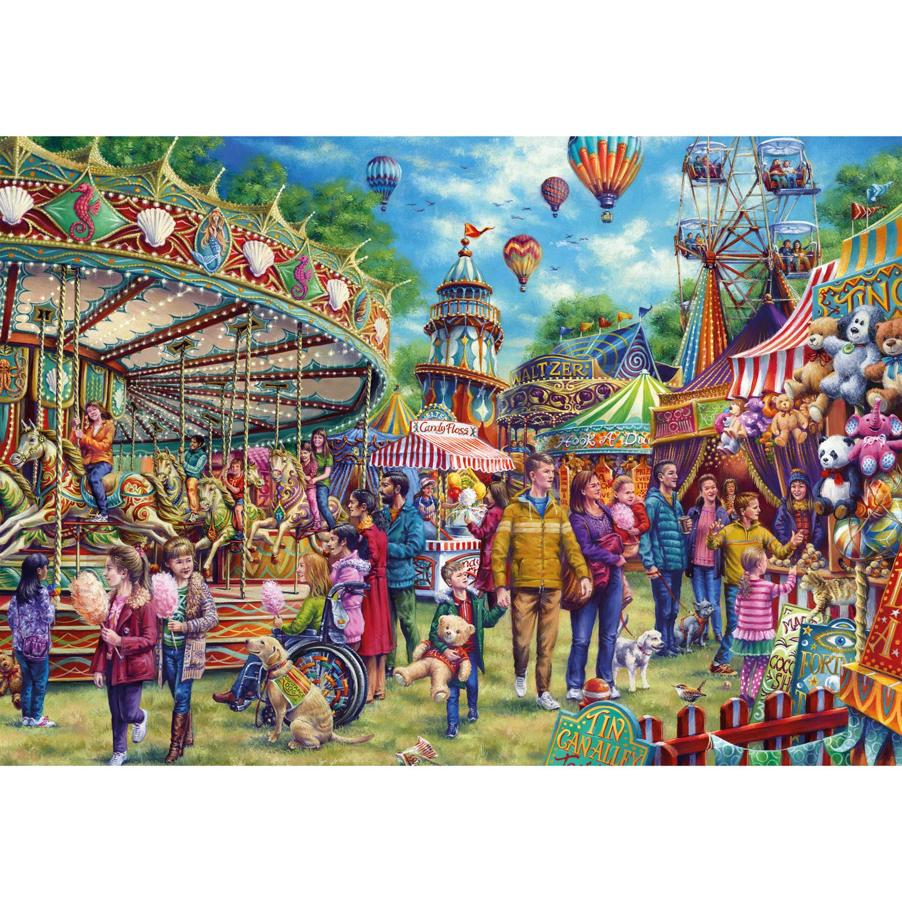 Gibsons Fun at the Fair Jigsaw Puzzle (500 Pieces)