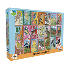 Gibsons RSPB British Songbirds Jigsaw Puzzle (1000 Pieces)