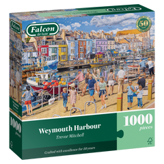 Falcon Weymouth Harbour Jigsaw Puzzle (1000 Pieces) JUNE