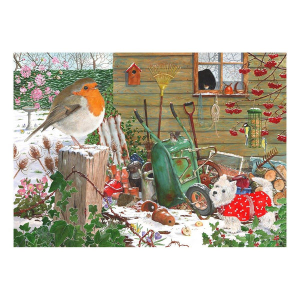 House of Puzzles Robin Redbreast Jigsaw Puzzle (1000 Pieces)