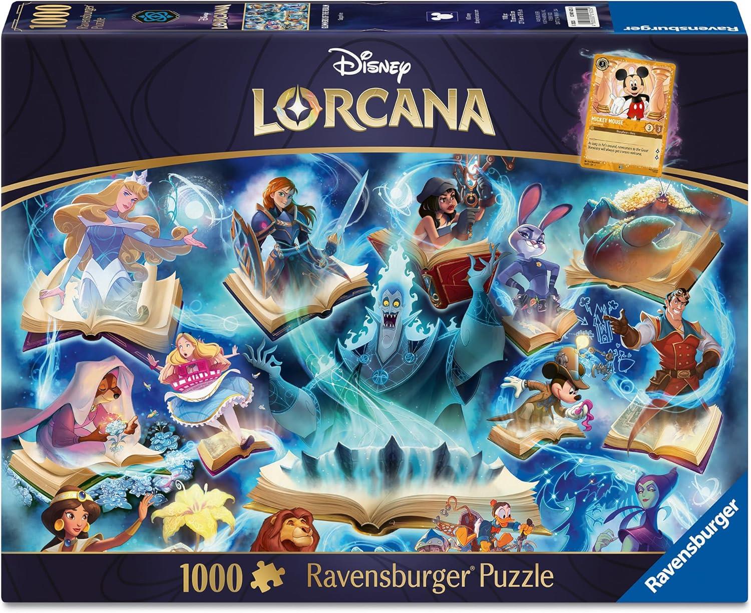 Ravensburger Disney Locarna Glimmers of the Realm: Sapphire Jigsaw Puzzle (1000 Pieces)