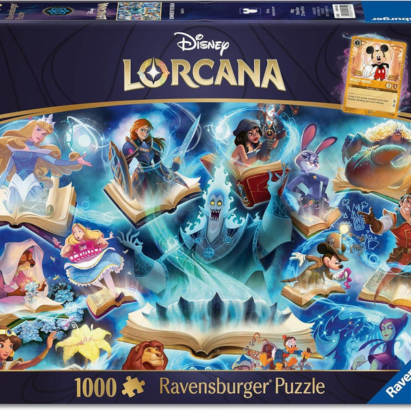 Ravensburger Disney Locarna Glimmers of the Realm: Sapphire Jigsaw Puzzle (1000 Pieces)