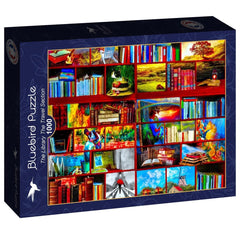 Bluebird The Library The Travel Section Jigsaw Puzzle (1000 Pieces)