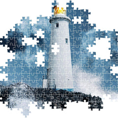 Clementoni Lighthouse In The Storm Jigsaw Puzzle (1000 Pieces)