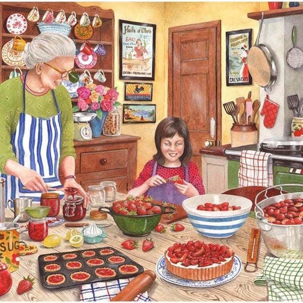 House of Puzzles Strawberry Jam Jigsaw Puzzle (Big 250 XL Pieces)