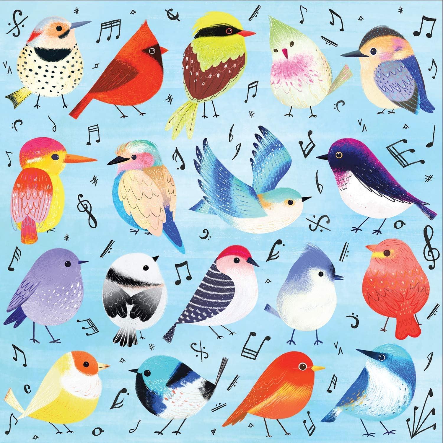 Galison Songbirds Jigsaw Puzzle (500 Pieces)