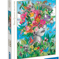 Clementoni Head In The Jungle Jigsaw Puzzle (500 Pieces) DAMAGED BOX
