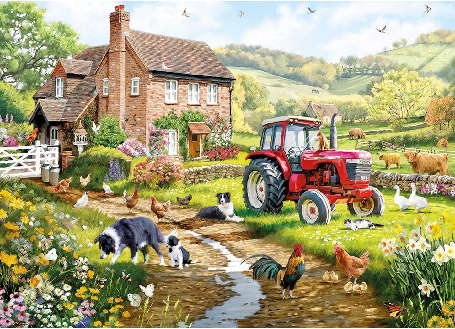 Gibsons Macneil Farm Jigsaw Puzzle (1000 Pieces) DAMAGED BOX