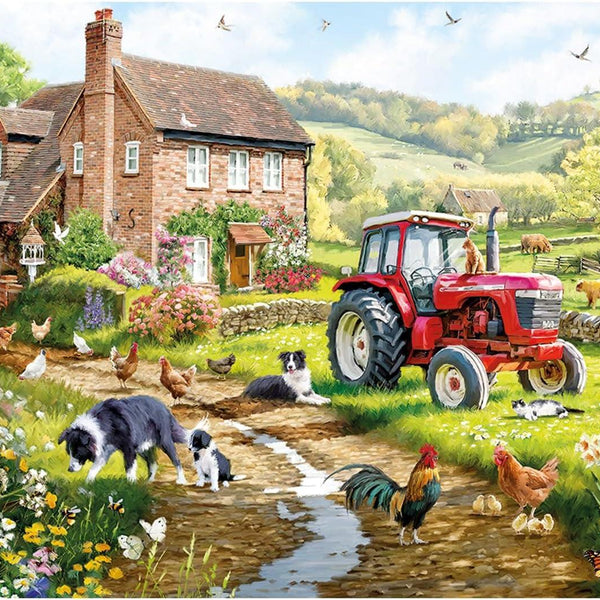 Gibsons Macneil Farm Jigsaw Puzzle (1000 Pieces) DAMAGED BOX