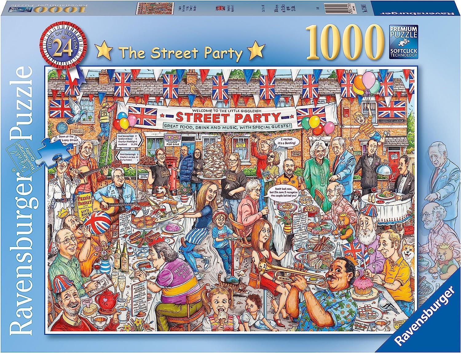 Ravensburger Best of British - The Street Party Jigsaw Puzzle (1000 Pieces)