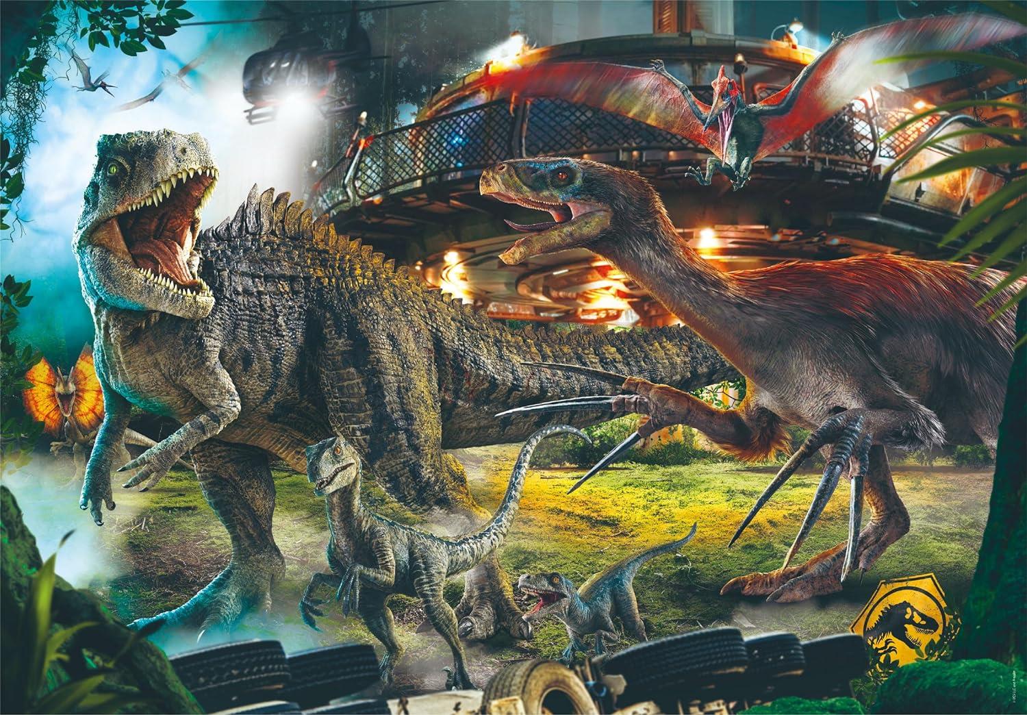 Clementoni Jurassic World 3 Jigsaw Puzzle (1000 Pieces)