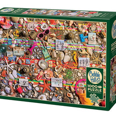 Cobble Hill Beach Scene Jigsaw Puzzle (1000 Pieces)