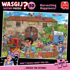 Wasgij Destiny 30 Harvesting Happiness! Jigsaw Puzzle (1000 Pieces) DAMAGED BOX