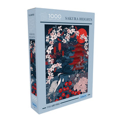 Gibsons The Art File Sakura Heights Jigsaw Puzzle (1000 Pieces)