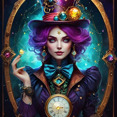 Bluebird Violet - Steampunk Collection Jigsaw Puzzle (500 Pieces)