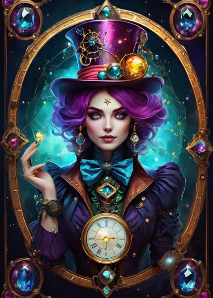 Bluebird Violet - Steampunk Collection Jigsaw Puzzle (500 Pieces)