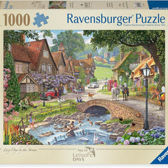 Ravensburger Leisure Days No 13 By the Stream Jigsaw Puzzle (Jigsaw Puzzle (1000 Pieces)