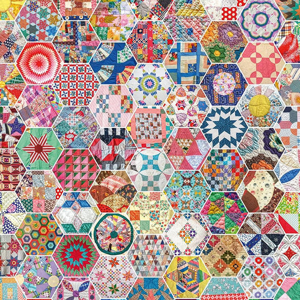 Schmidt American Patchwork Quilt Jigsaw Puzzle (1000 Pieces)