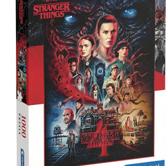 Clementoni Stranger Things Jigsaw Puzzle (1000 Pieces)