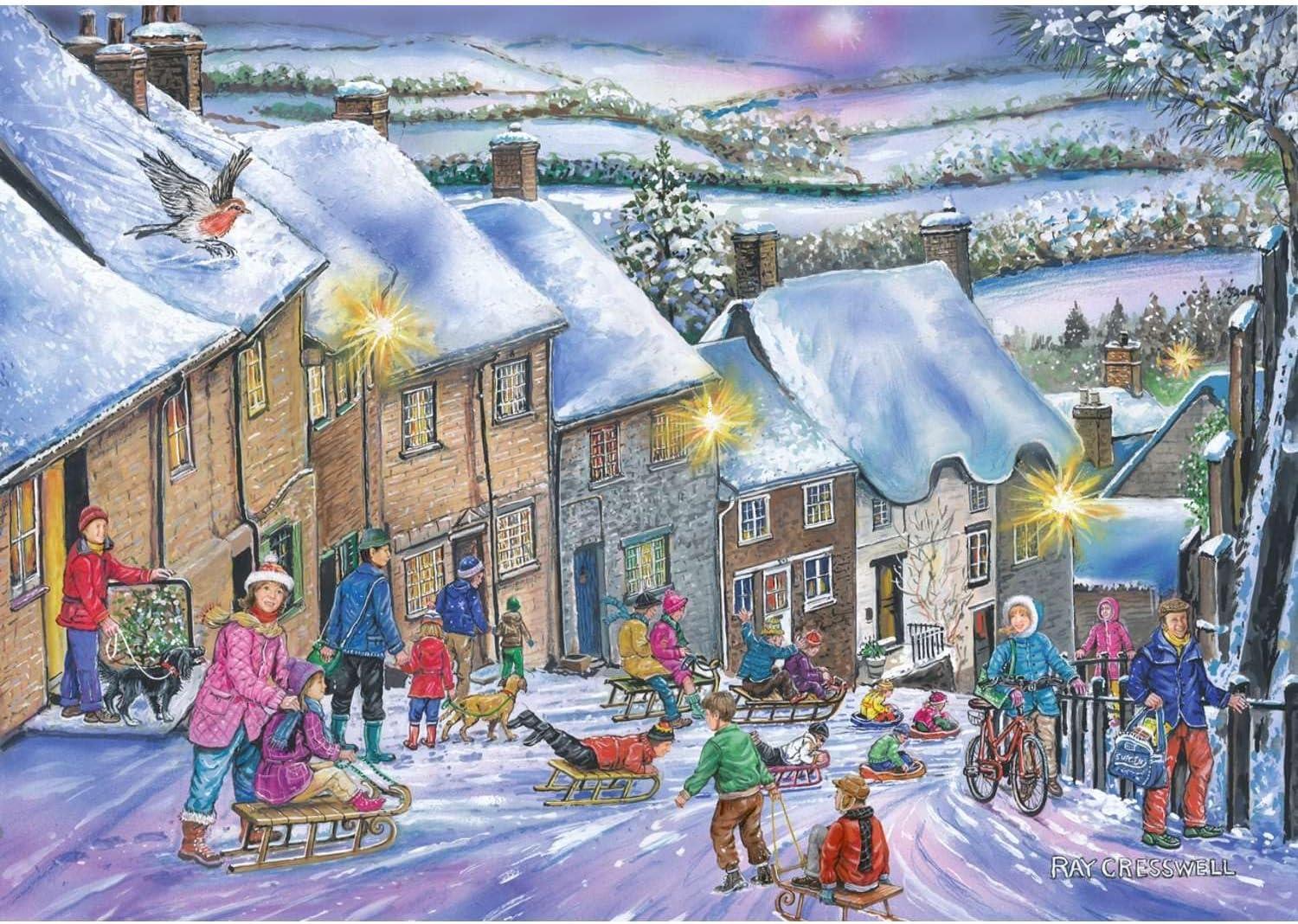 House of Puzzles Going On Gold Jigsaw Puzzle (1000 Pieces)