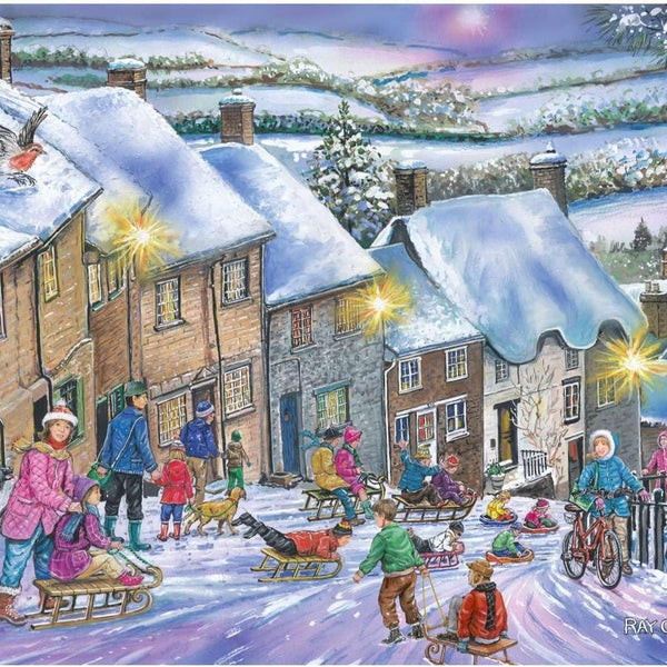 House of Puzzles Going On Gold Jigsaw Puzzle (1000 Pieces)