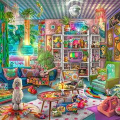 Bluebird Kitschy Cute Collector Jigsaw Puzzle (2000 Pieces)