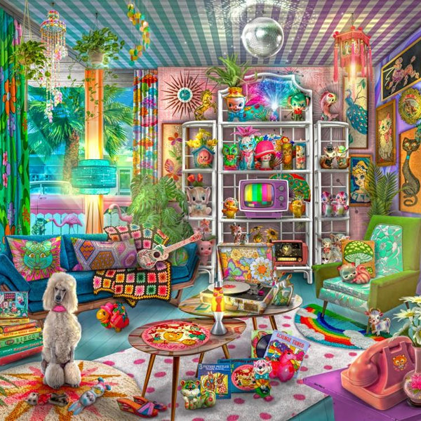 Bluebird Kitschy Cute Collector Jigsaw Puzzle (2000 Pieces)