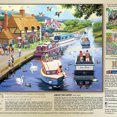 Ravensburger Leisure Days No.7 Evening on the River Jigsaw Puzzle (1000 Pieces)