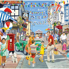 Gibsons Wish You Were Here Jigsaw Puzzles (4 x 500 Pieces)