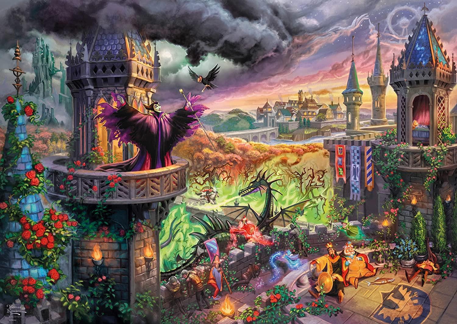 Schmidt Thomas Kinkade: Disney Maleficent Jigsaw Puzzle (1000 Pieces)