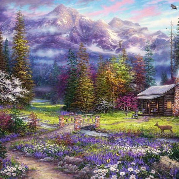 Grafika Chuck Pinson - Inspiration of Spring Meadows Jigsaw Puzzle (500 Pieces)