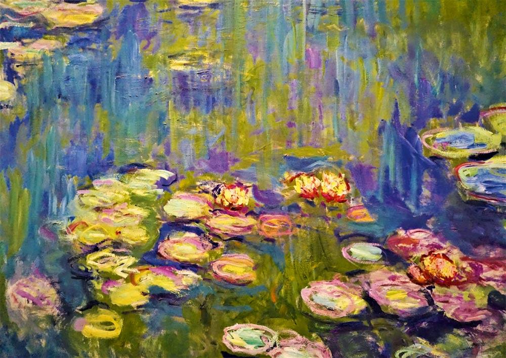 Bluebird Art Claude Monet - Nymphéas Jigsaw Puzzle (1000 Pieces)