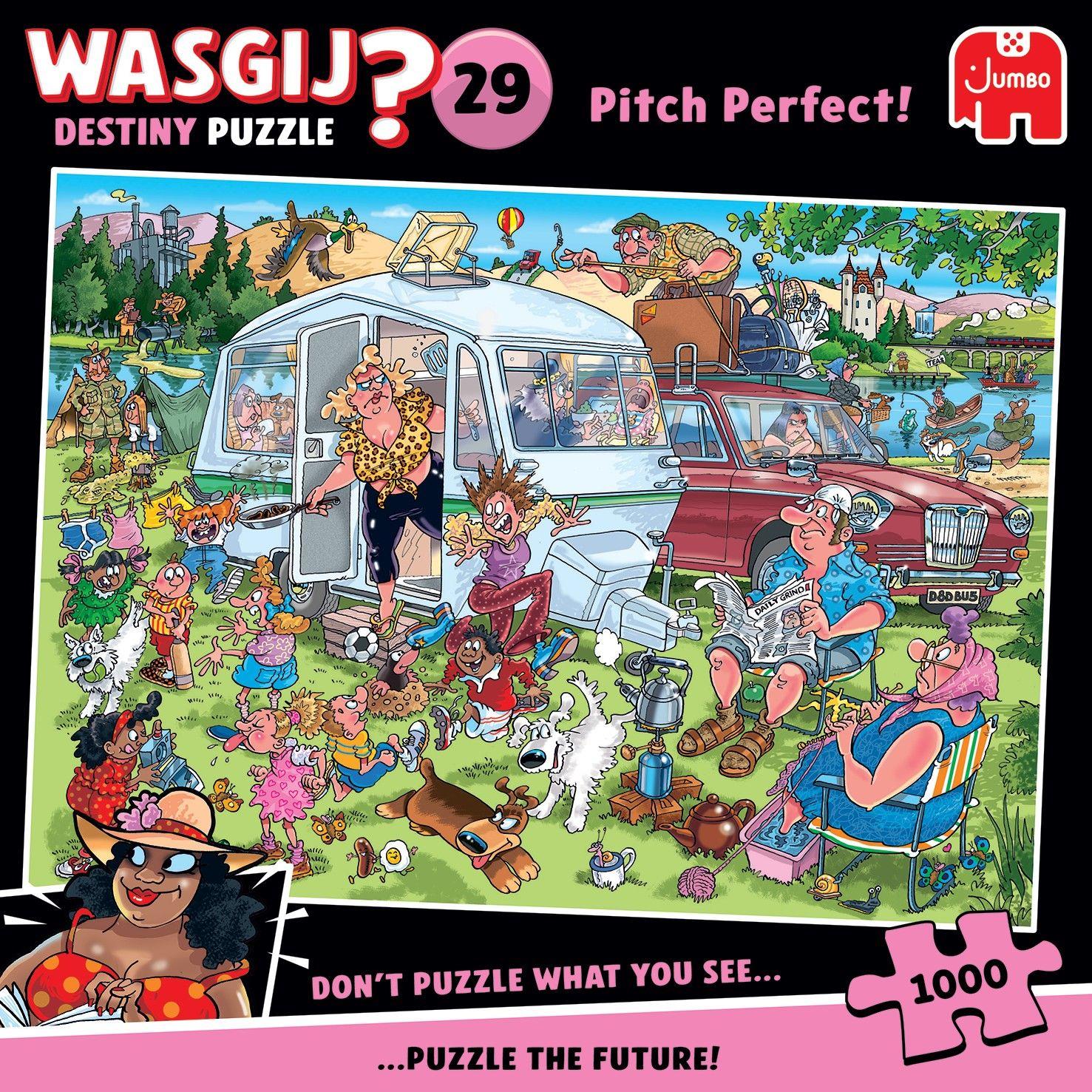 Wasgij Destiny 29 Pitch Perfect! Jigsaw Puzzle (1000 Pieces) DAMAGED BOX