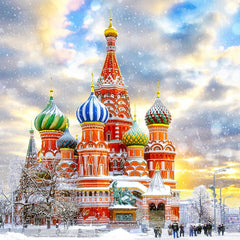 Enjoy Saint Basil's Cathedral, Moscow Jigsaw Puzzle (1000 Pieces)