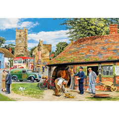 Gibsons Daily Deliveries Jigsaw Puzzle (4 x 500 Pieces)