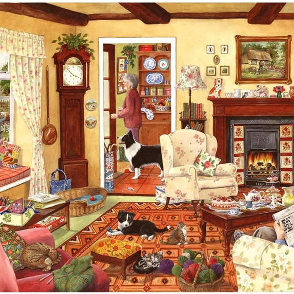 House of Puzzles In Time For Tea Jigsaw Puzzle (500 XL Pieces)