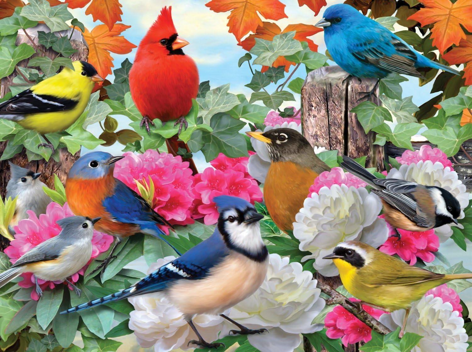 Ravensburger Garden Birds Jigsaw Puzzle (500 Pieces)