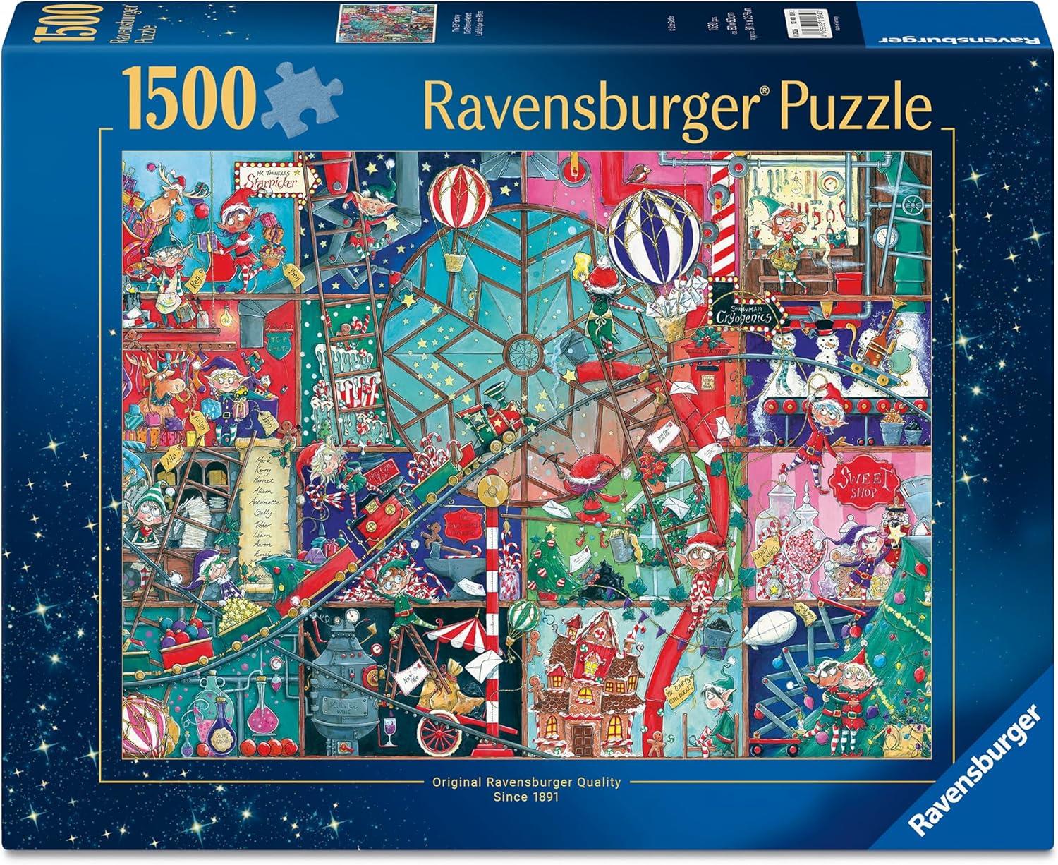 Ravensburger Elf Factory Jigsaw Puzzle (1500 Pieces)