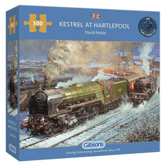 Gibsons Kestrel At Hartlepool Jigsaw Puzzle (500 Pieces)