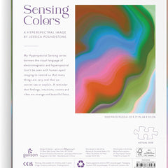 Galison Sensing Colors, Jessica Poundstone Jigsaw Puzzle (1000 Pieces)