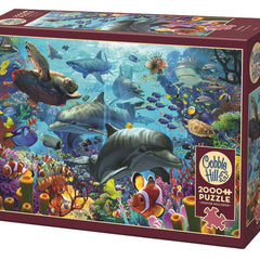 Cobble Hill Coral Sea Jigsaw Puzzle (2000 Pieces)