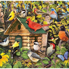 Cobble Hill Bird Cabin Jigsaw Puzzle (1000 Pieces)