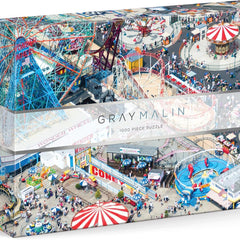 Galison Coney Island, Gray Malin Jigsaw Puzzle (1000 Pieces)