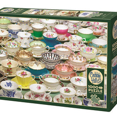 Cobble Hill Teacups Jigsaw Puzzle (1000 Pieces)